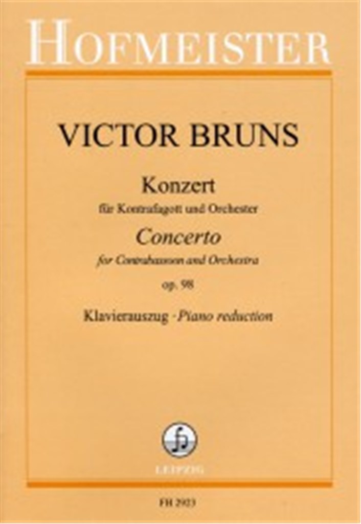 Konzert op 98 für Kontrafagott und Orchester